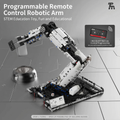 STEM Robotics Kit: TOIMO T2007 Programmable Robot Arm, Lego-compatible Building Blocks with Remote Control & Coding for Kids Ages 8-12+